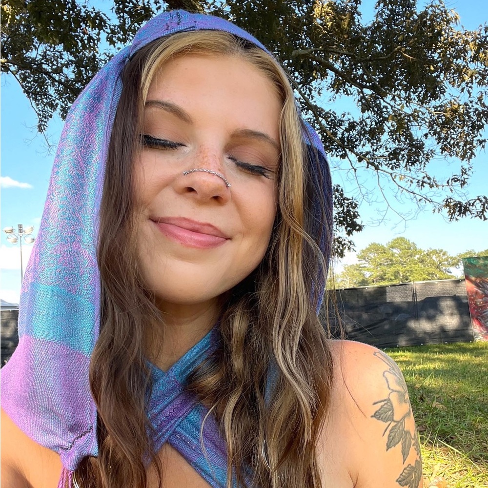 Pasmia Rave Pashmina Festival Rave Outfit Set - Gem